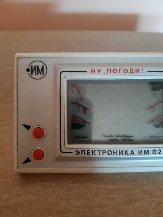 Електронна игра Ну, Погоди Електроника ИМ 02, ретро