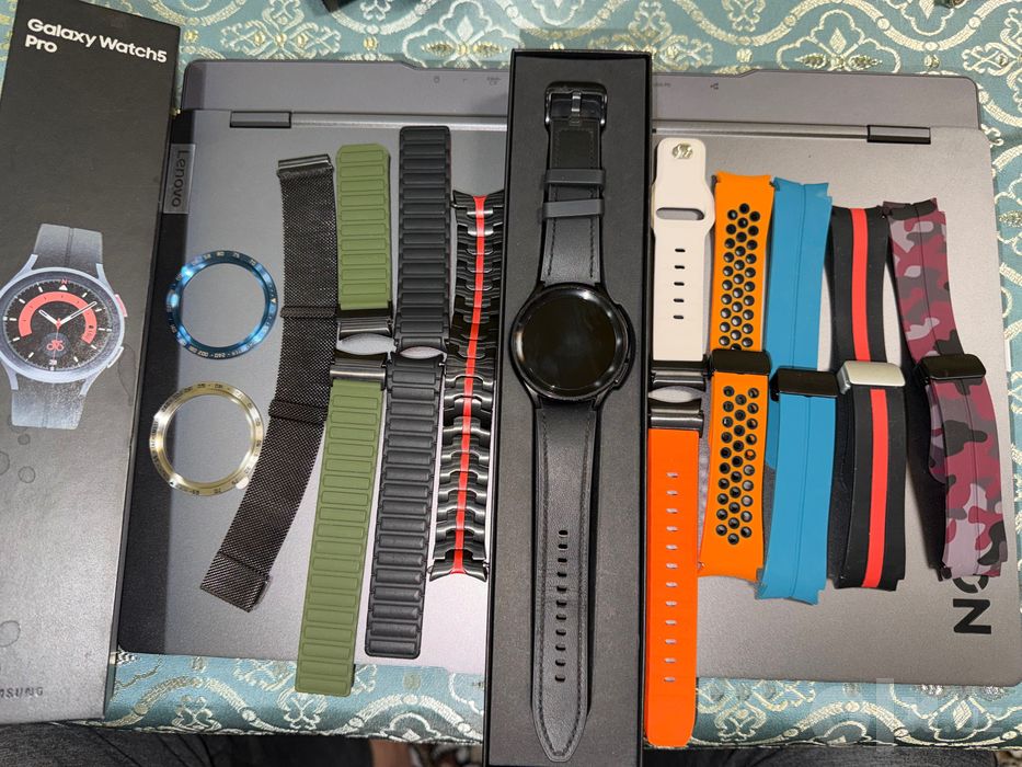 Samsung watch 5 pro + 10 ta remeshok