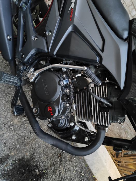 Мотоцикл (LiFAN 150..2e)на обкатке