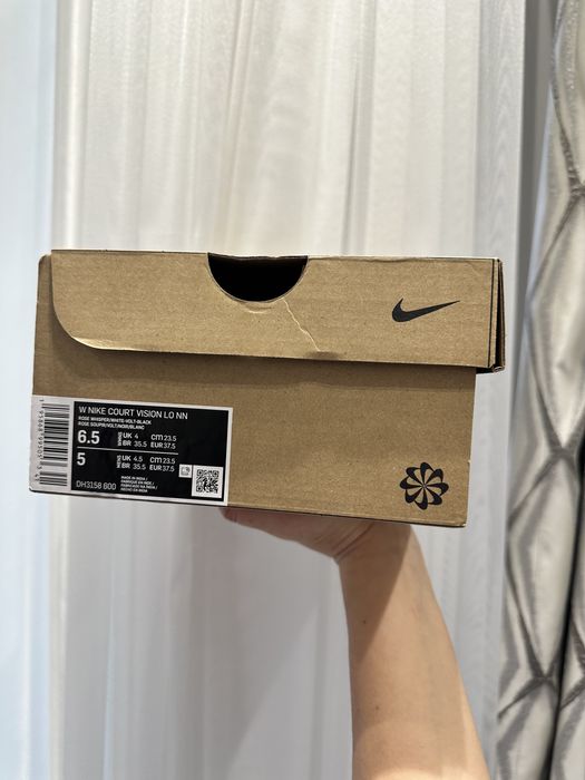 Кроссовки nike court vision low us 6.5. Original 100%. Подарок