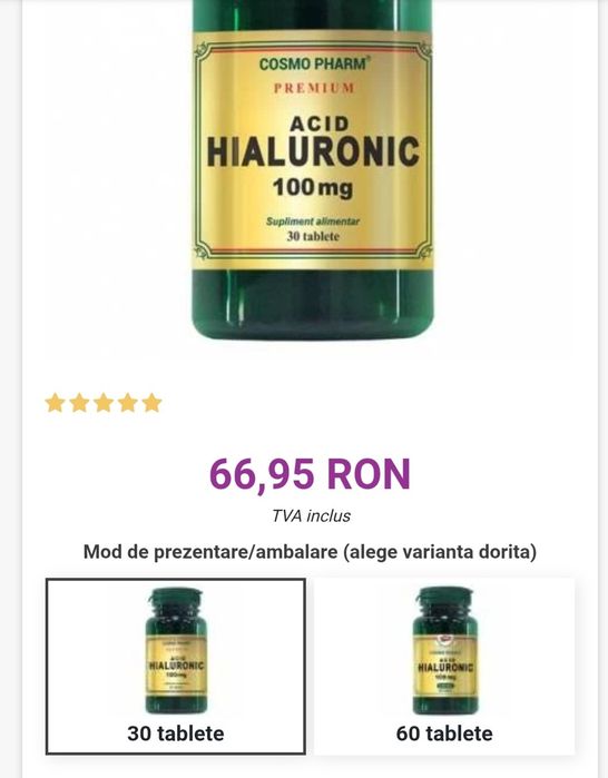 Acd Hialuronic 30 tablete