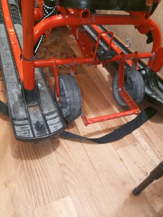 Снегокат на колёсах