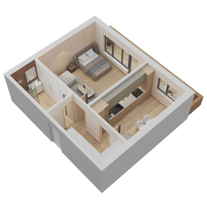 Fiecare detaliu contează Garsoniera 50.9mp locatie Premium zona Coresi