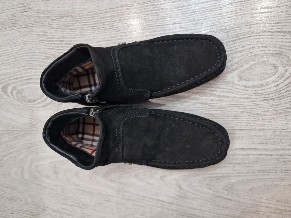 Замшевые ботинки для мальчика