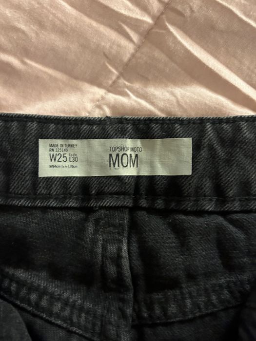 blugi MOM cu flori noi marimea xs