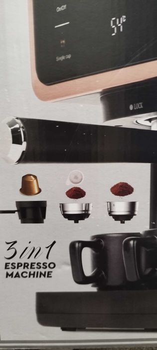 Еспресо машина Berlinger Haus Black Rose (3 в 1)