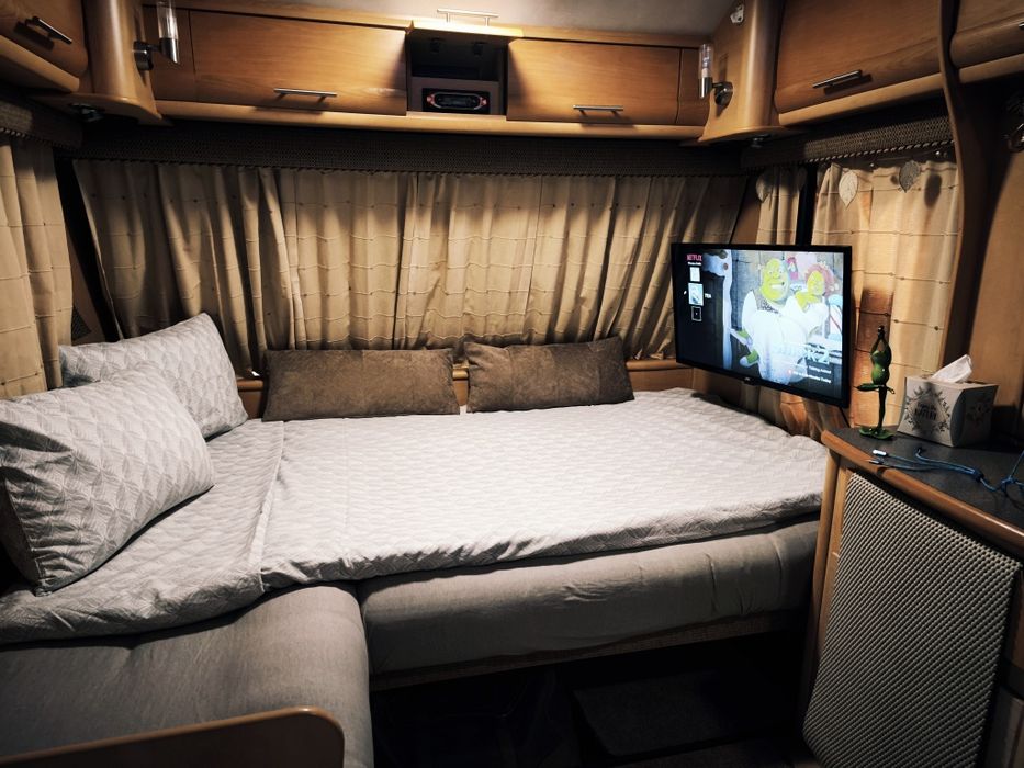 Каравана в къмпинг Аспровалта