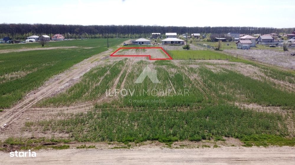 Teren Ghermanesti-Snagov 1250mp, deschidere 37.5ml, langa padure
