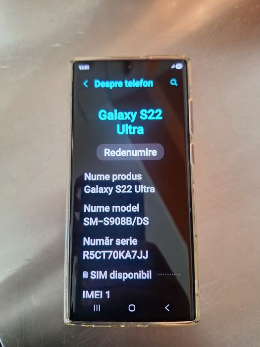Vand samsung s22 ultra