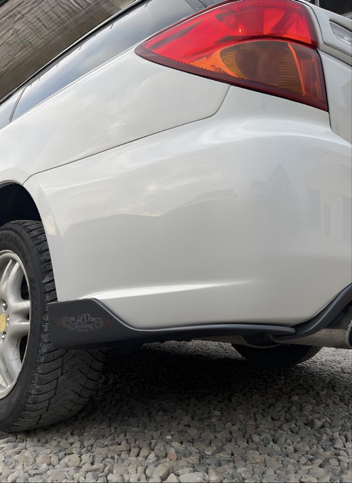 Сплиттера универсальные на задний бампер