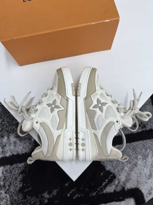 #EDITIE LIMITATĂ# Louis Vuitton LV Skate Bej Crem - Verificare Colet