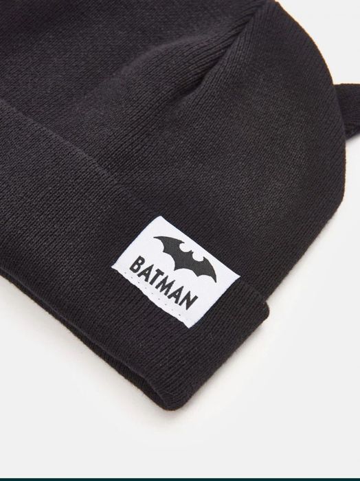 Căciulă neagra Batman 6-9 luni