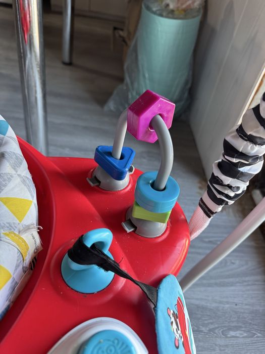 Avion trambulinapentru bebelusi / copii cu sunete si lumini