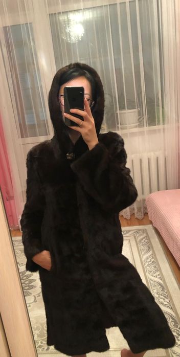 Норковая шуба б/у