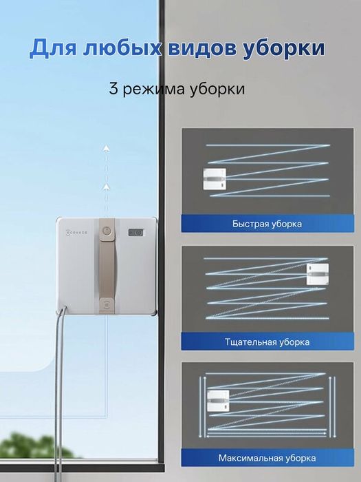 Робот-мойщик окон ECOVACS Winbot Mini, дистанционное управлен