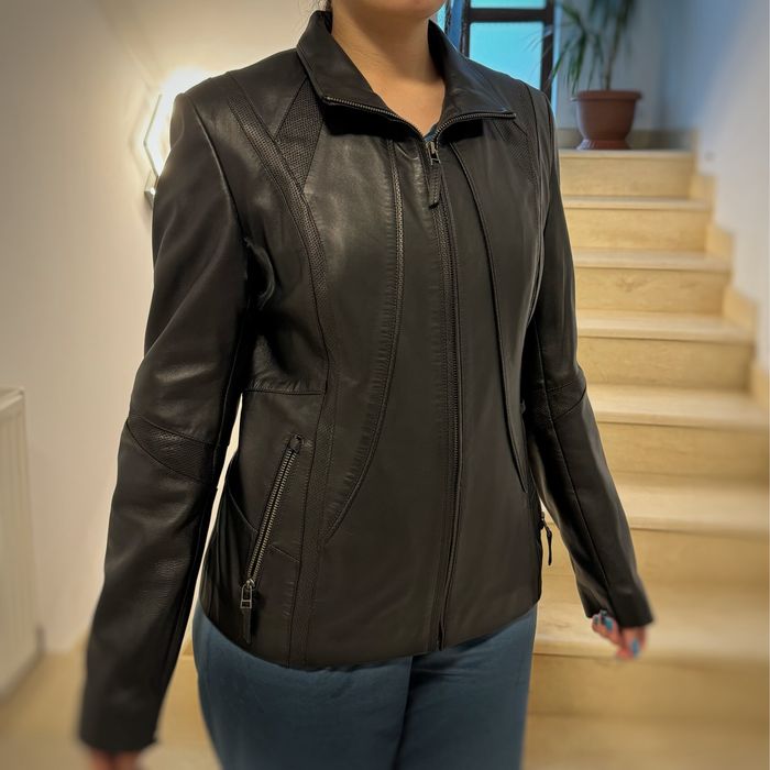 Geacă din piele naturală