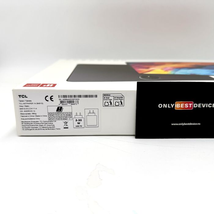 Tableta grafica TCL NXTPAPER 14 Model 9491G 8+8GB RAM 256GB