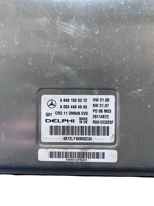 Kit Pornire Mercedes-Benz E-Class W211 Facelift 2008 2.1 E 220 Cdi Om 646.821 Delphi A0044464940 A6461505372
