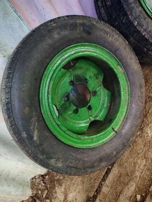 Jante pentru remorcă agricol RM 7 cu anvope 225/75/16 C