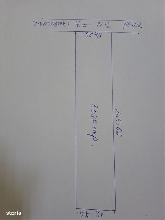 Vând teren Clucereasa-DN 73 SAU SCHIMB CU AUTO