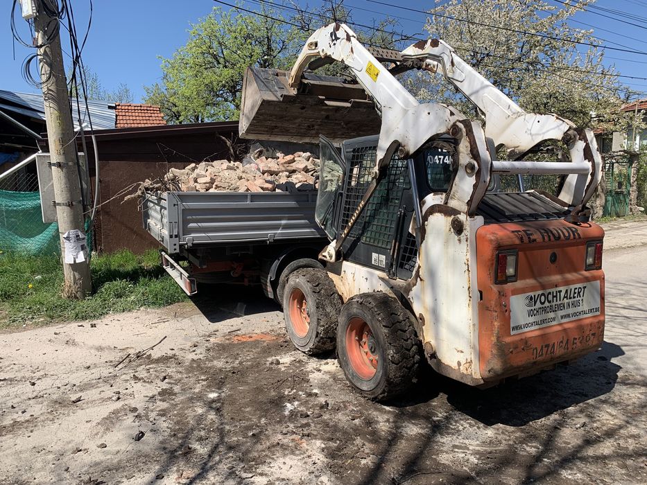 Услуги с Бобкат и Мини Багер Перник