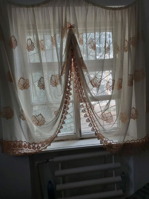 Шторы крашенный лён