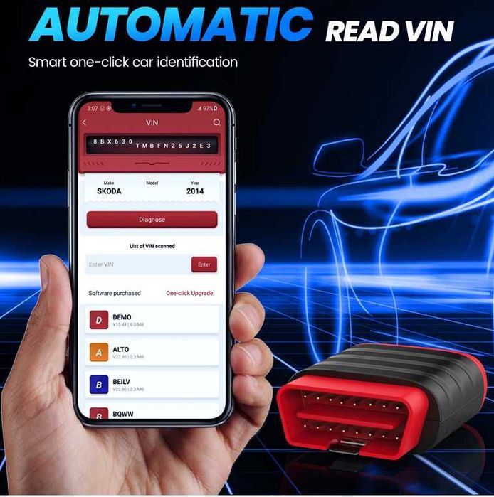 Launch THINKDIAG MINI: Tester /Diagnoza Multimarca ORIGINAL cu Licenta