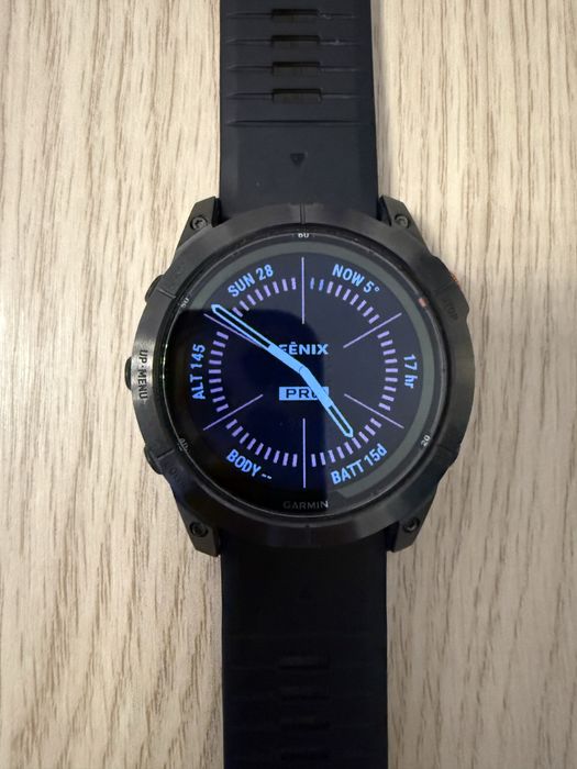 Ceas Garmin Fenix 7X Pro 51mm Solar Glass Slate Grey