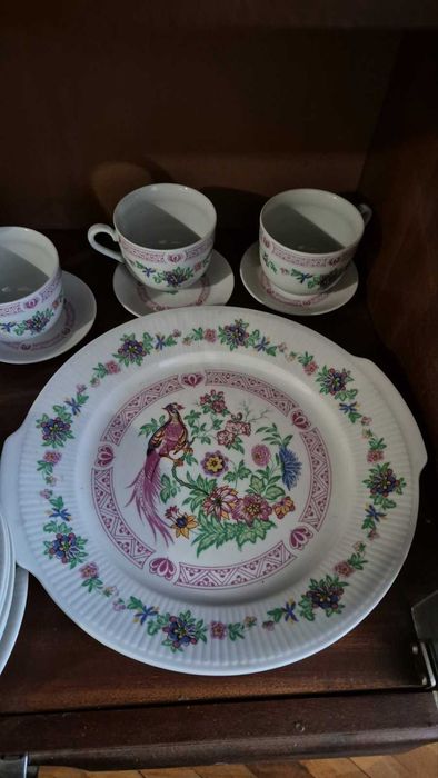 Нов порцеланов сервиз за кафе или чай от ГДР