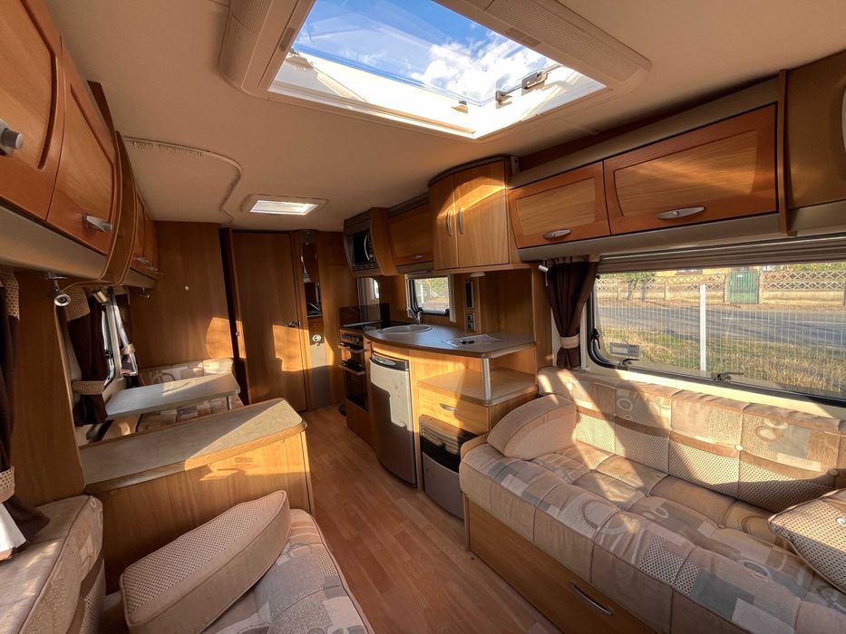 Rulota Swift Conqueror 530 2010 editie Silver Full Option Off Camping