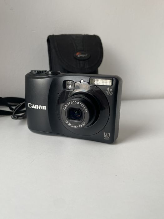 Camera Foto Digitala CANON PowerShot A1200 HD, PC1586 Black 12.1 MP 4X Optical Zoom