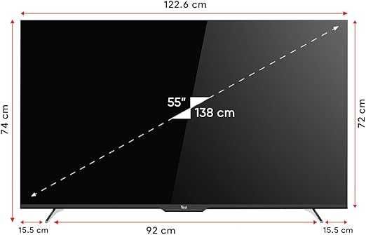 Нов безрамков лед телевизор NEXT 55" UHD 4K Google Android телевизор
