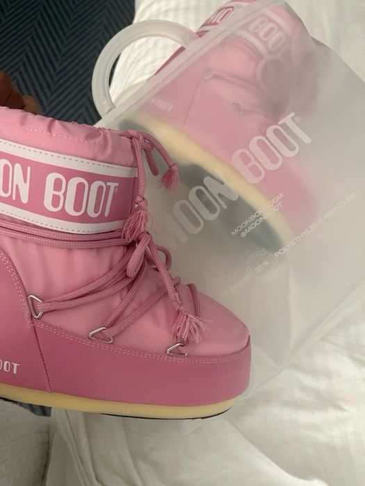 Луноходы Moon Boot 36-38 розовые