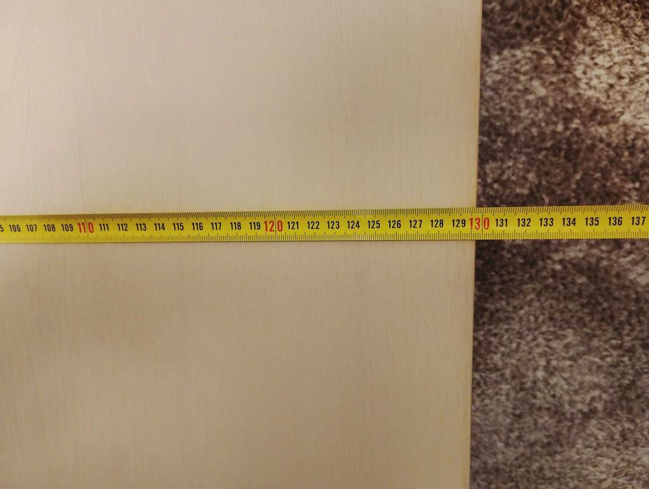 Разтегателна холна маса - дърво, масив, цвят бреза