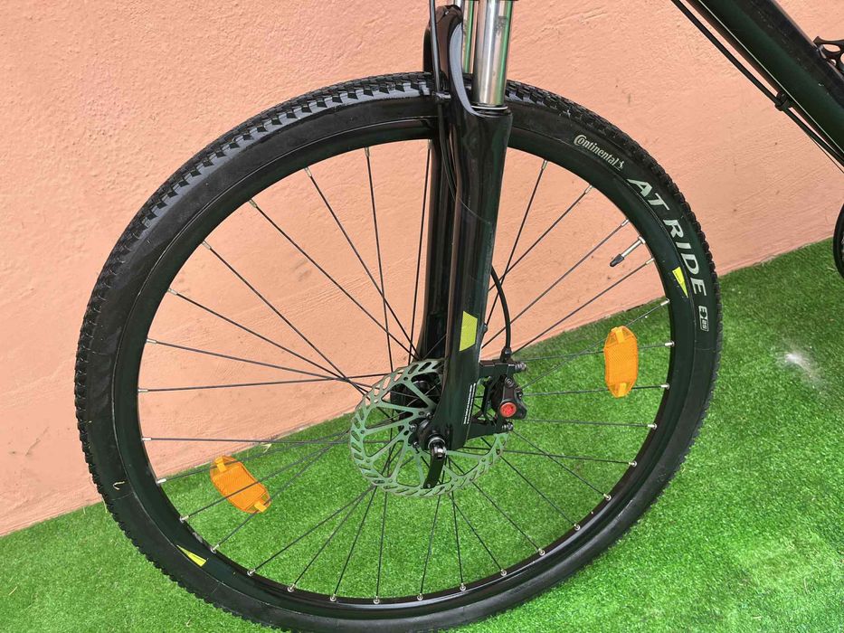 Като Нов Алуминиев Хидравличен Велосипед  RIVERSIDER 28цола 9х3