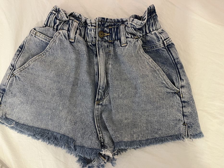 Къси дънкови панталонки на Zara