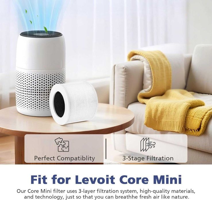 Филтър за пречиствател за въздух Levoit Core Mini комплект от 2 броя