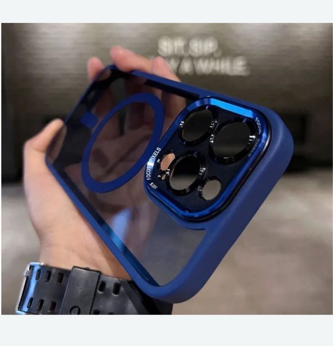 Iphone 12/13/14/15/16/17/PRO/MAX/PLUS/AIR Husa Magsafe Safe Case Folie