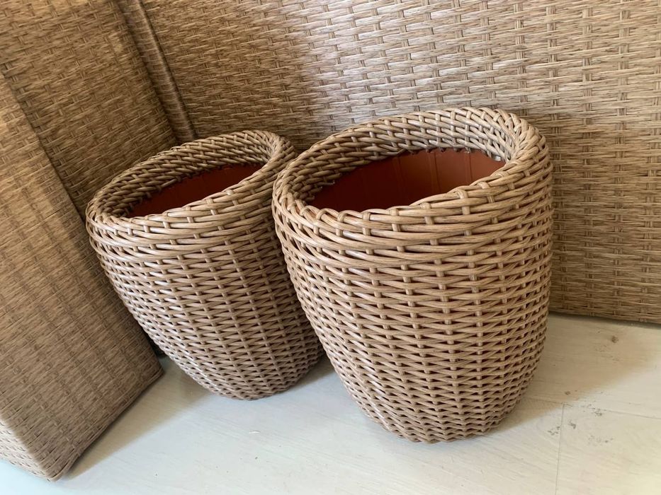 Продаю плетеные корзины из ротанга .