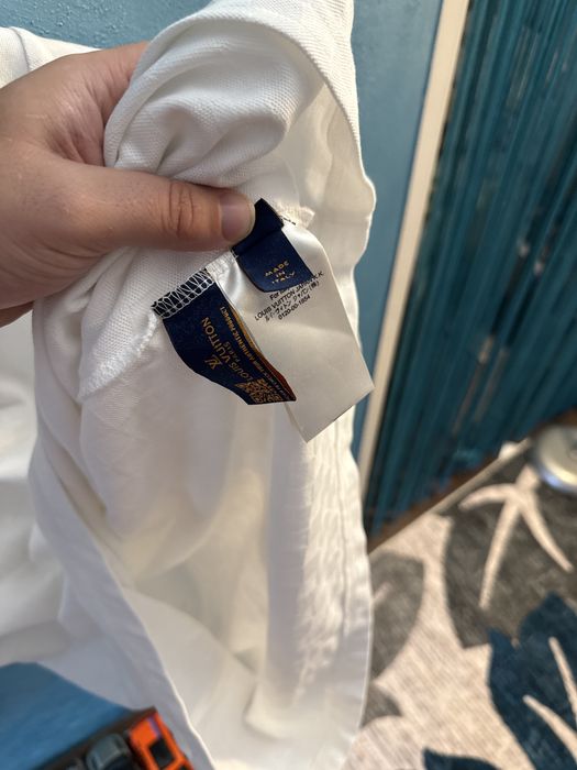 Tricou Louis Vuitton alb Premium