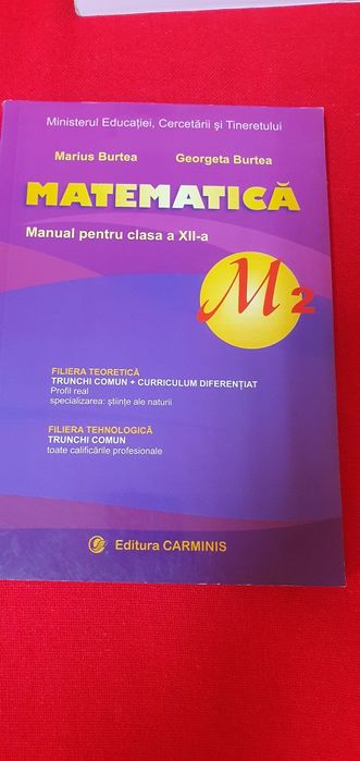 Manuale matematică, clasele 9,10 ,11, 12.