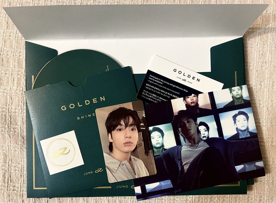 Golden, альбом чонгука
