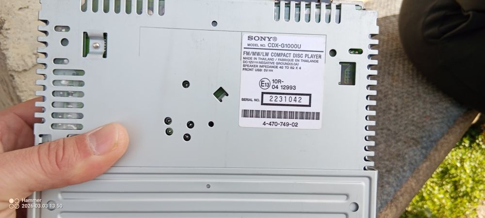 Продавам CD пионер , Сони в до то състояние на снимките се вижда