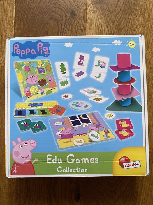 Set cu activități și puzzle Pepa Pig, Lisciani Edu Games