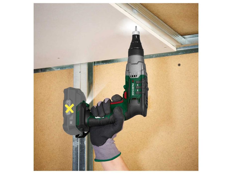PARKSIDE 20V акумулаторен винтоверт за гипсокартон,PTBSA 20-Li B2