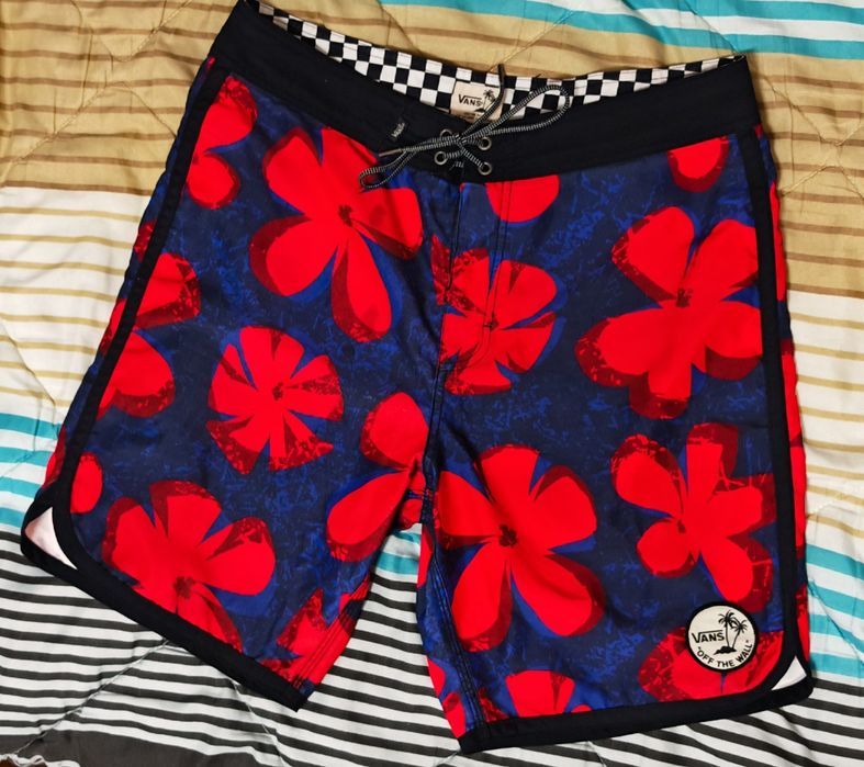 Мъжки бордшорти Quiksilver, Billabong, Hurley, Vans, Fox и други (L и М)