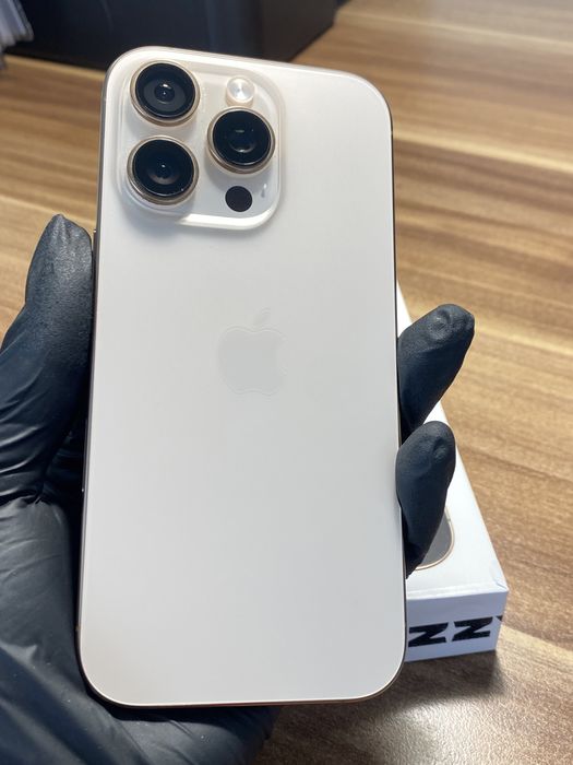 iPhone 16 Pro, 128 GB, Desert Titanium, Ca nou, Cod produs: 9687