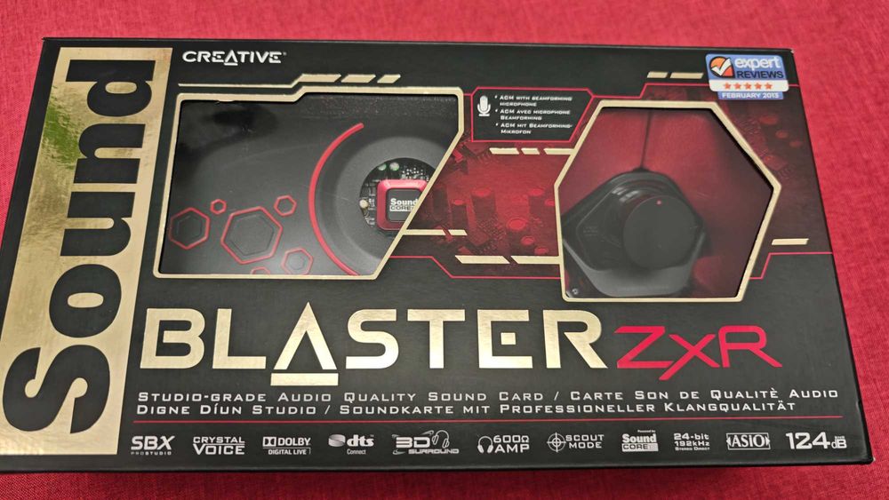 Аудиофилска звукова карта Sound Blaster ZxR