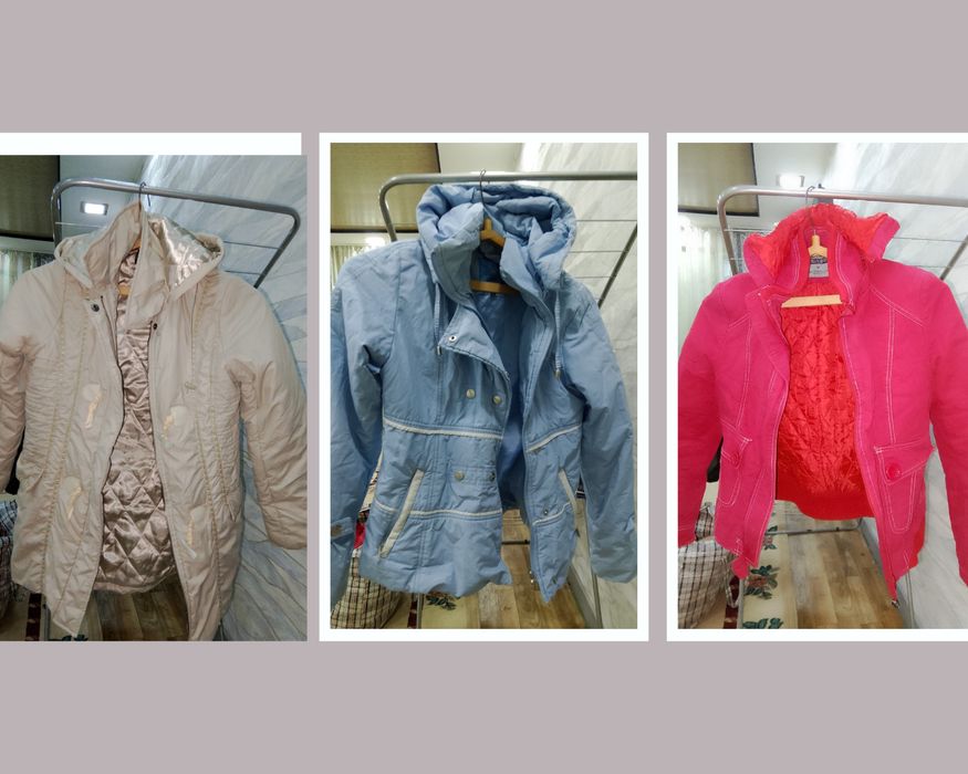 Куртки женские разные