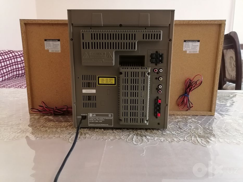 LG оригинальный музыкальный центр-классик кушикларни овозини тоза айта